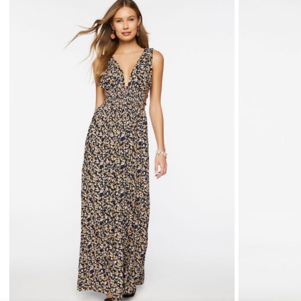 Floral Print Maxi dress